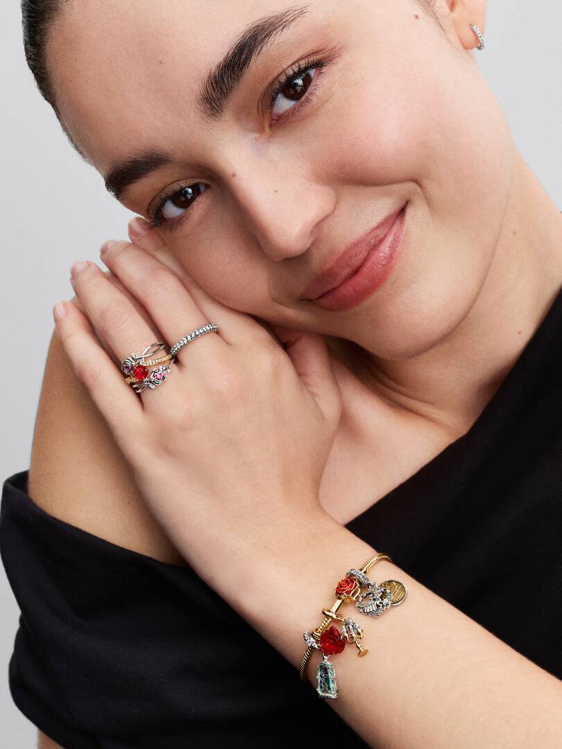Disney Beauty and the Beast Rose Ring