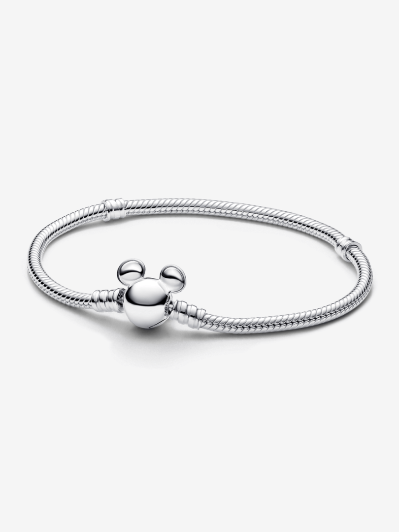 Disney Mickey Mouse Clasp Snake Chain Bracelet