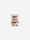 Chinese Tiger Rose Charm