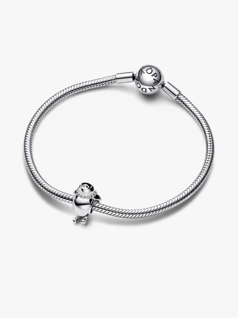 Skiing Penguin Charm