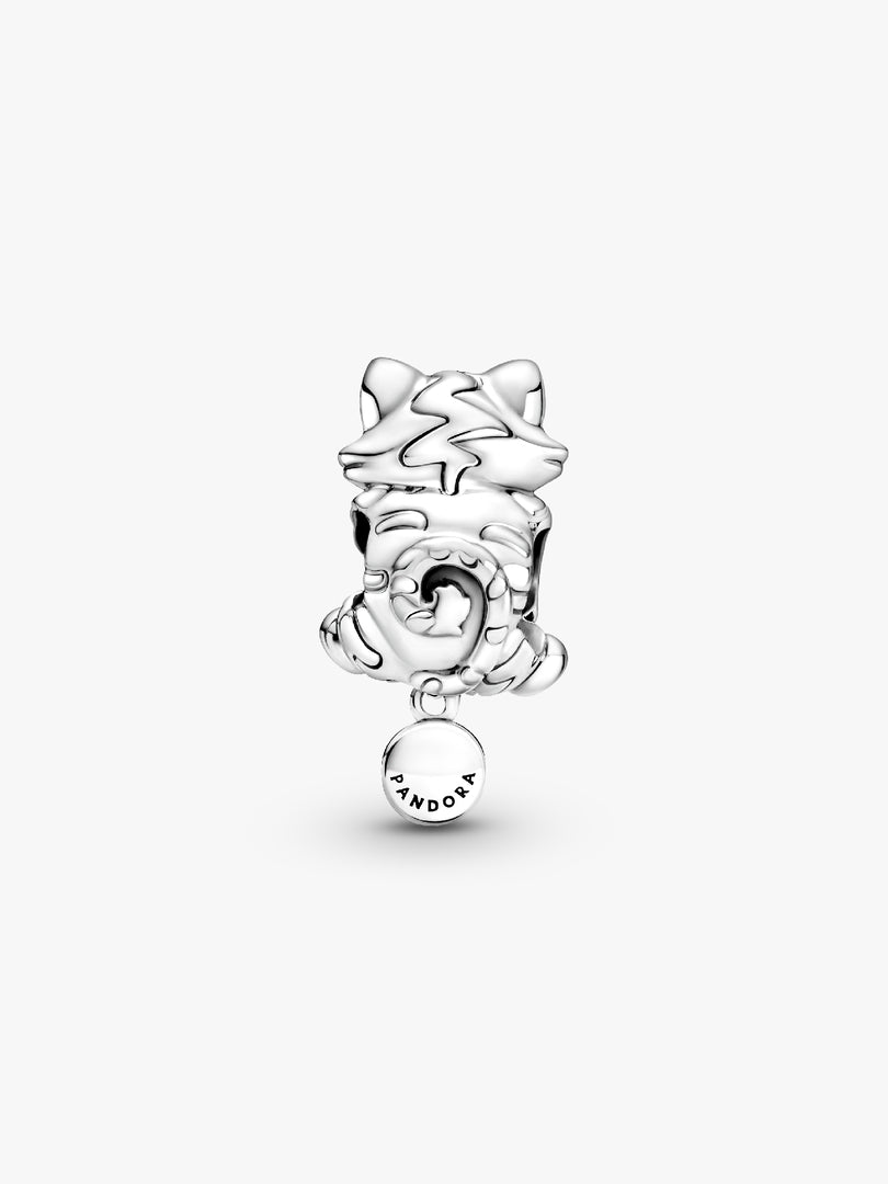 Kitten and Yarn Ball Charm