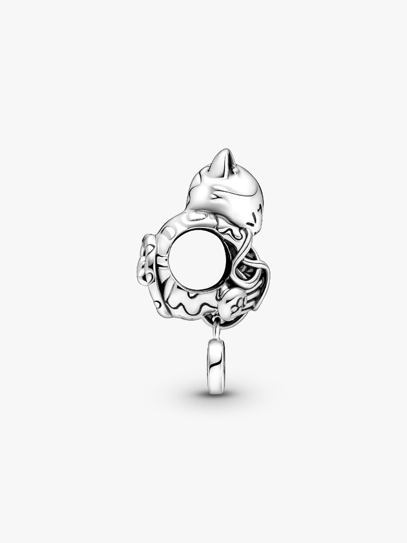 Kitten and Yarn Ball Charm