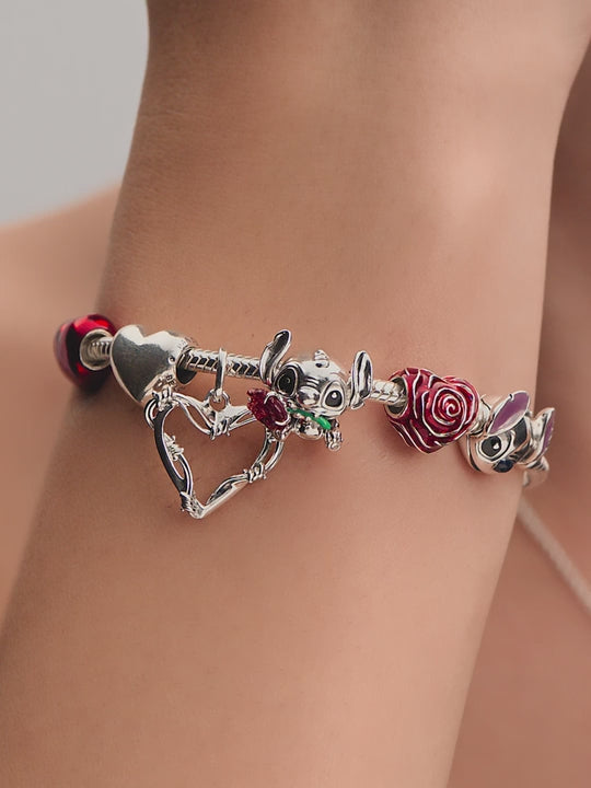 Disney Stitch Snake Chain Bracelet
